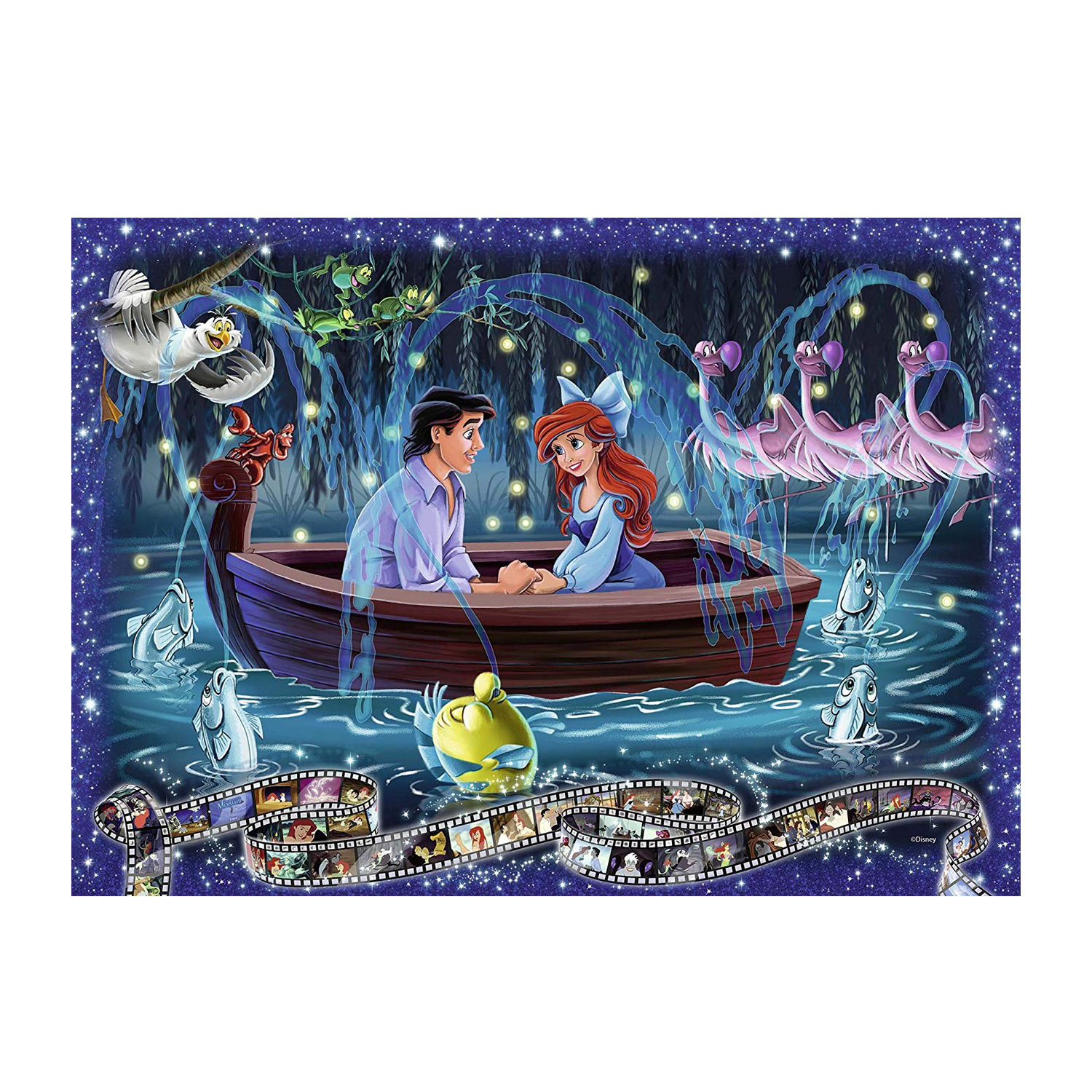 Ravensburger Jigsaw Puzzle : Disney Moments 1989 Little Mermaid 1000pc